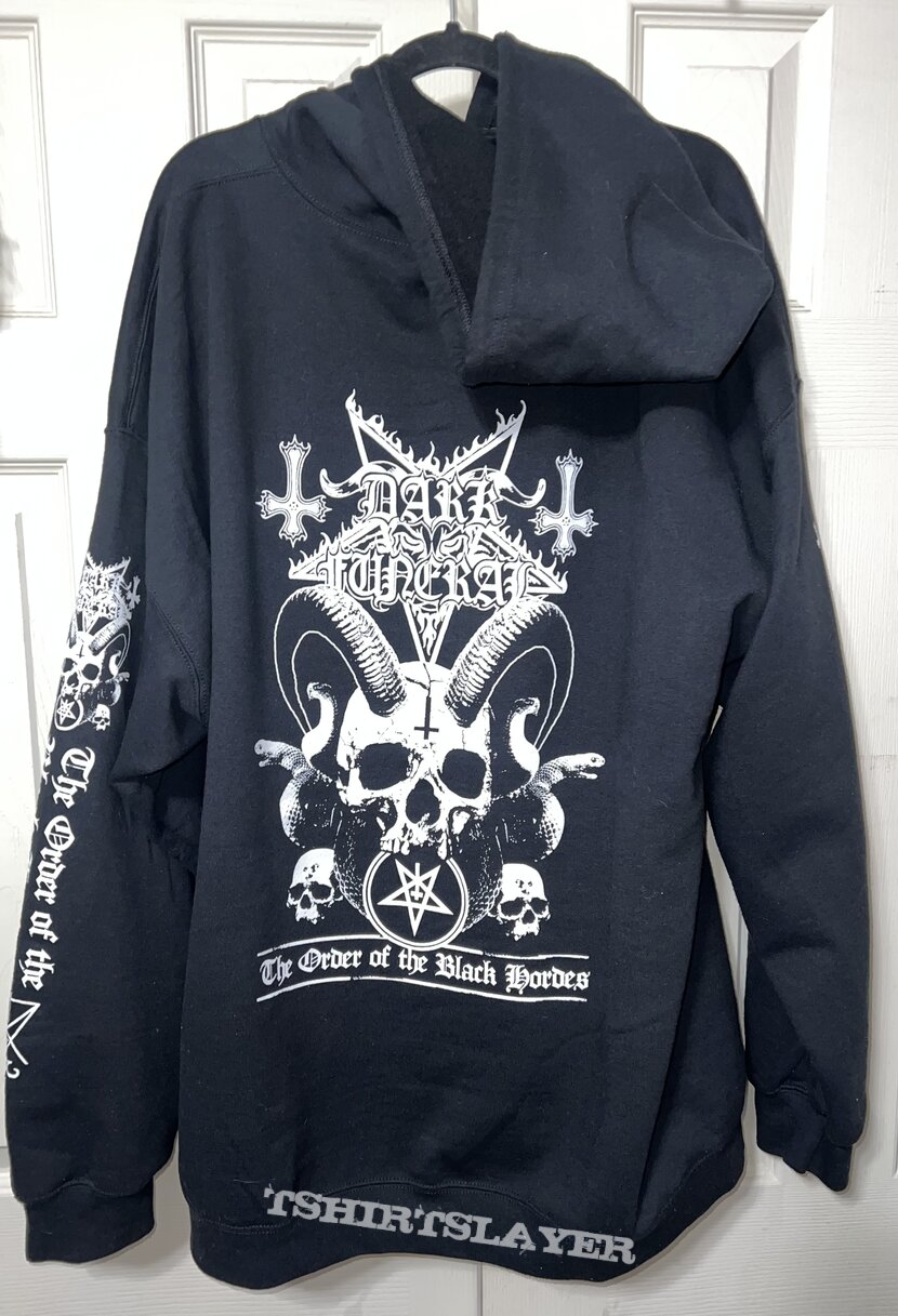 Dark Funeral Order of the black hordes zip up hoodie 