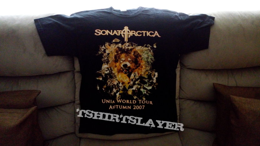 Sonata Arctica - Unia tourshirt