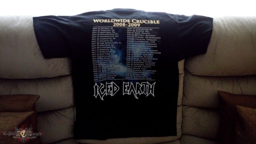 Iced Earth - Worldwide Crucible tourshirt