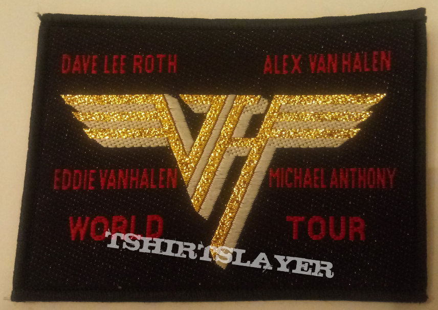 Van Halen - World Tour embroidered cloth patch