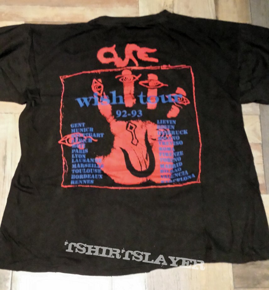 The Cure - Wish Tour Shirt 1993