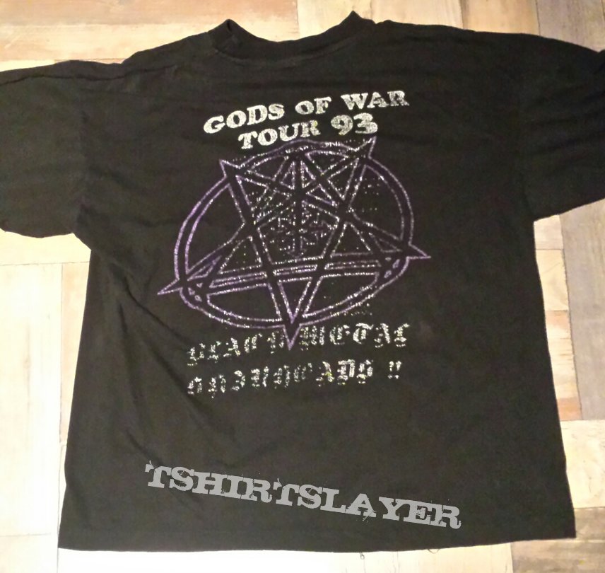 Blasphemy - Gods Of War (Original Tour Shirt 1993)