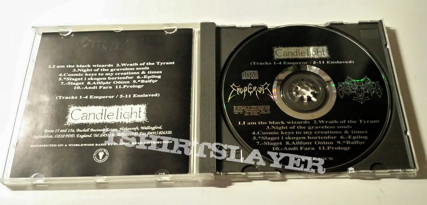 Emperor / Enslaved - Split CD (First press 1993)