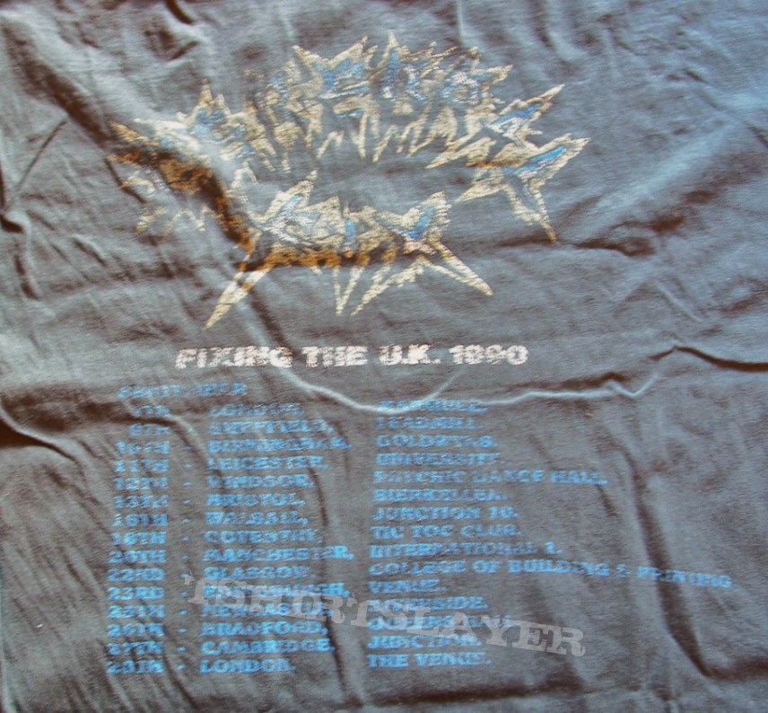 Cerebral Fix 1990 tour shirt 