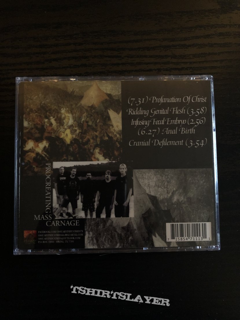 Scattered Remnants - Procreating Mass Carnage (CD)