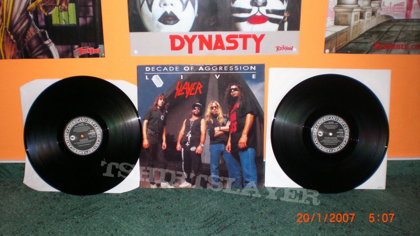 Slayer My LP Collection