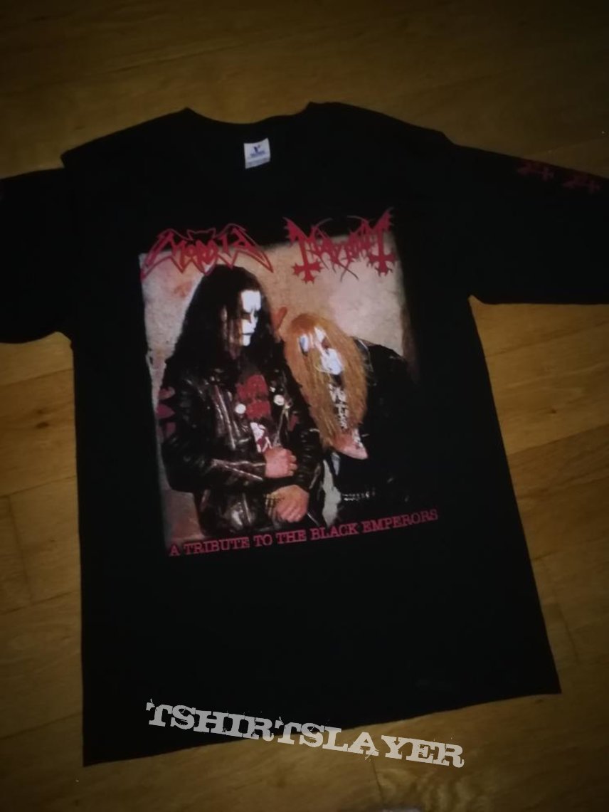 Mayhem longsleeve t-shirt a tribute to the black emperors