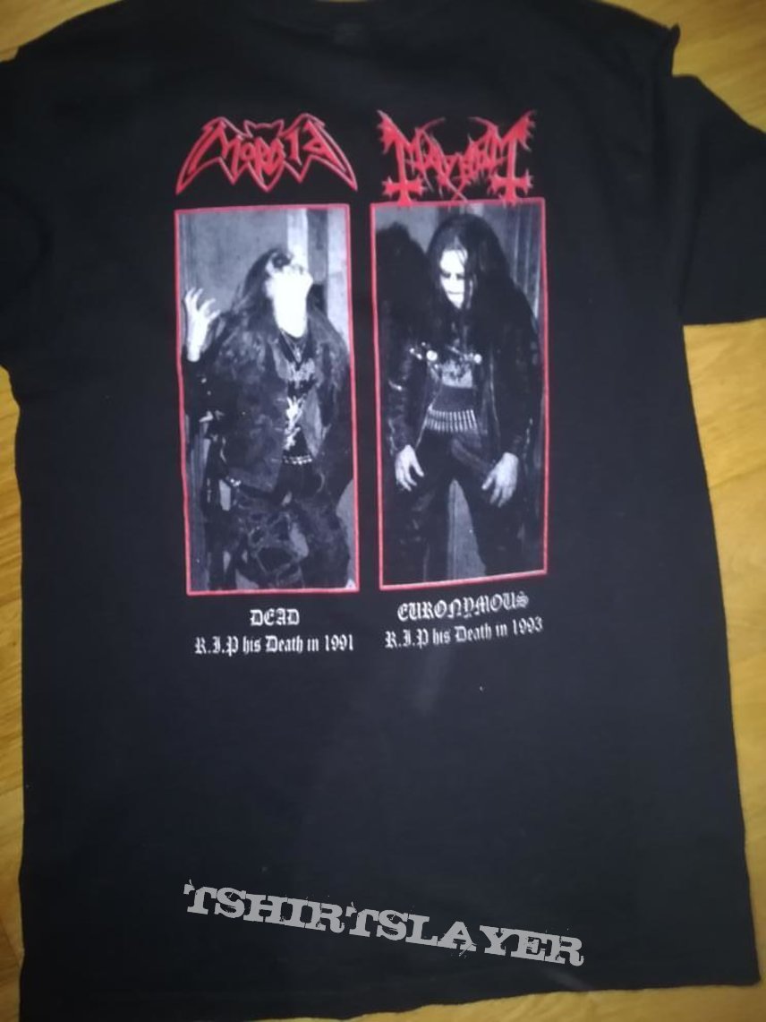 Mayhem longsleeve t-shirt a tribute to the black emperors