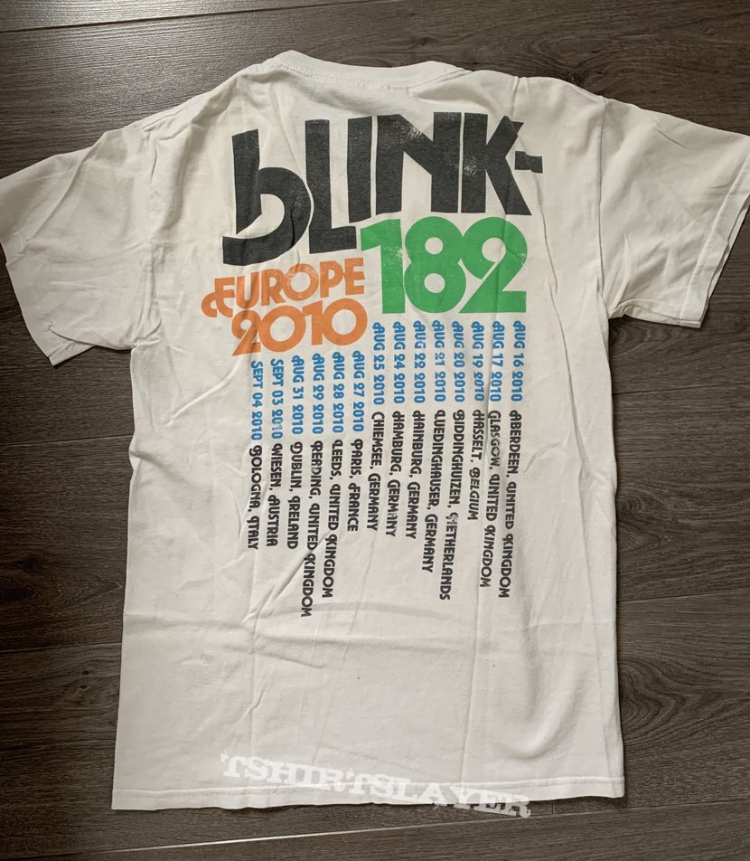 Blink 182 t-shirt 2010