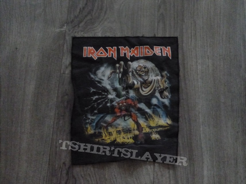 Iron Maiden Number of the Beast Backpatch for Trade 