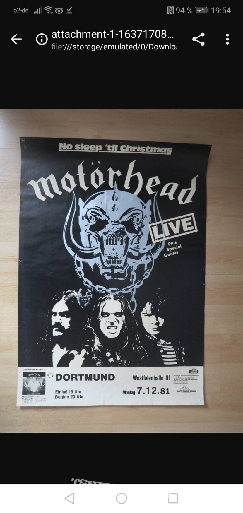 motorhead tour names