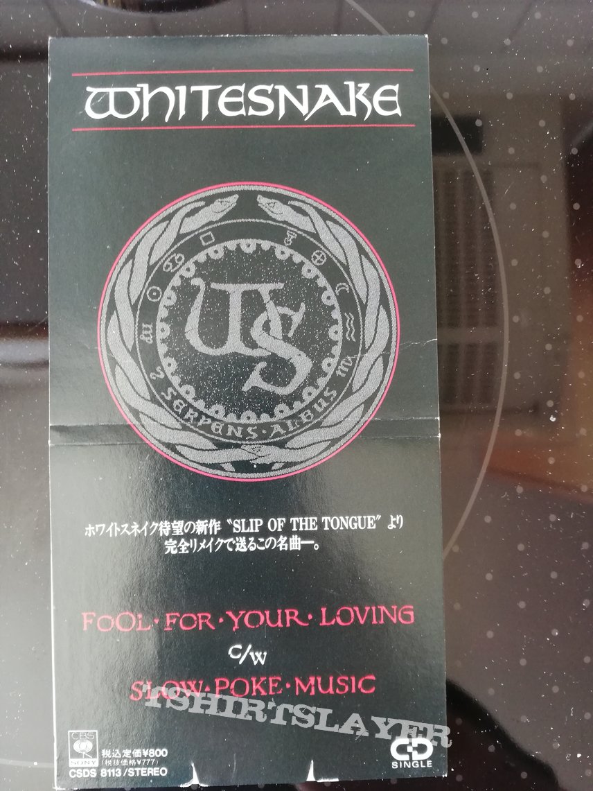 Whitesnake — Fool for your loving 3 inch mini single cd