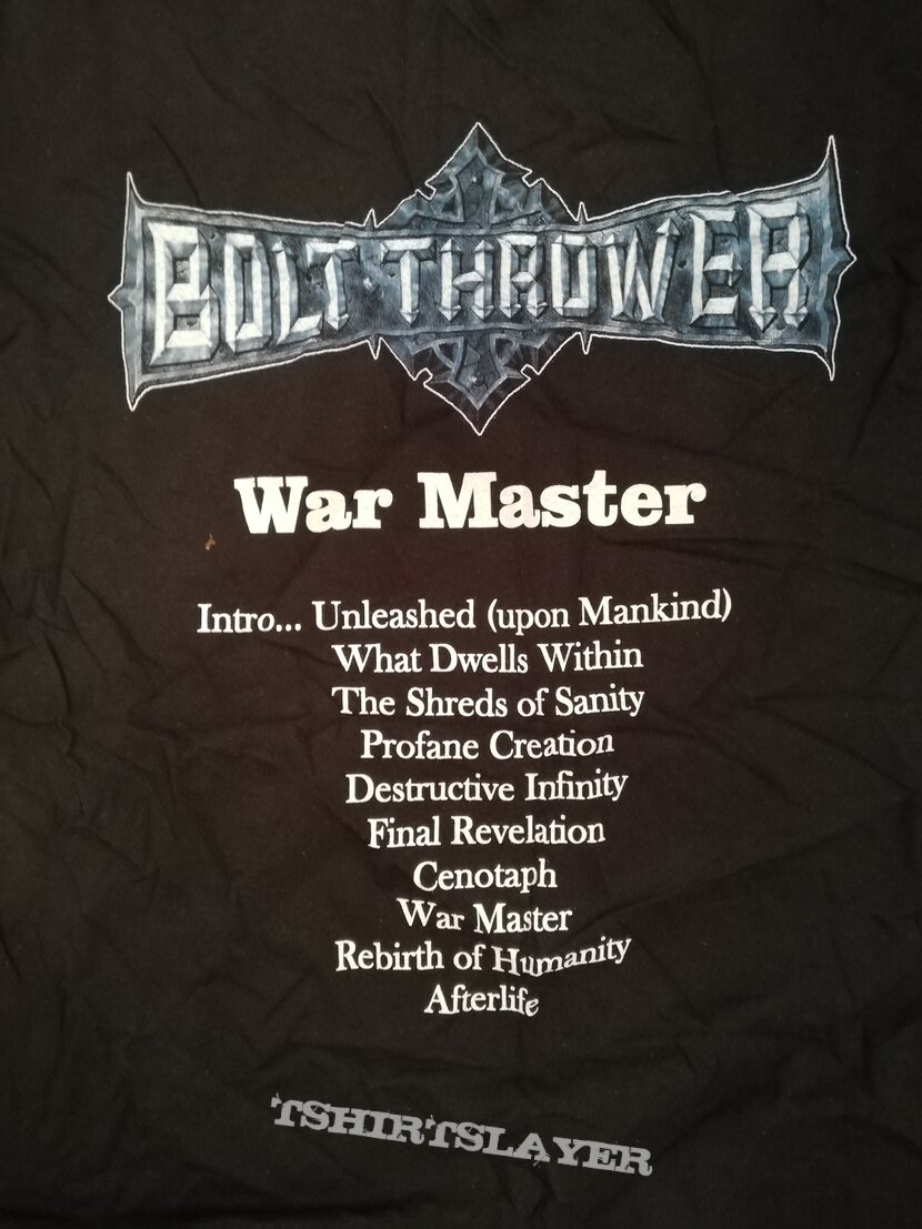 Bolt Thrower - war Master shirt