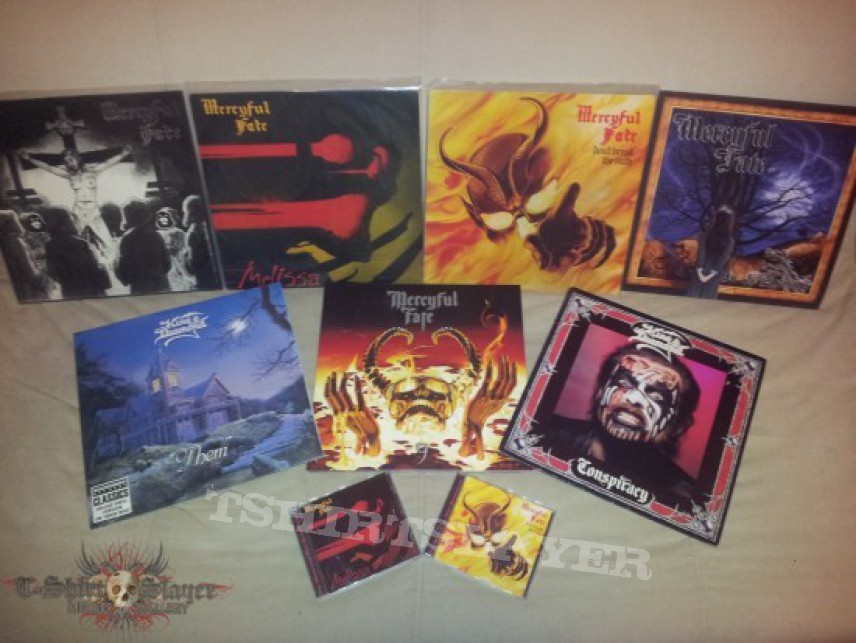 Mercyful Fate &amp; King Diamond LP/CD collection