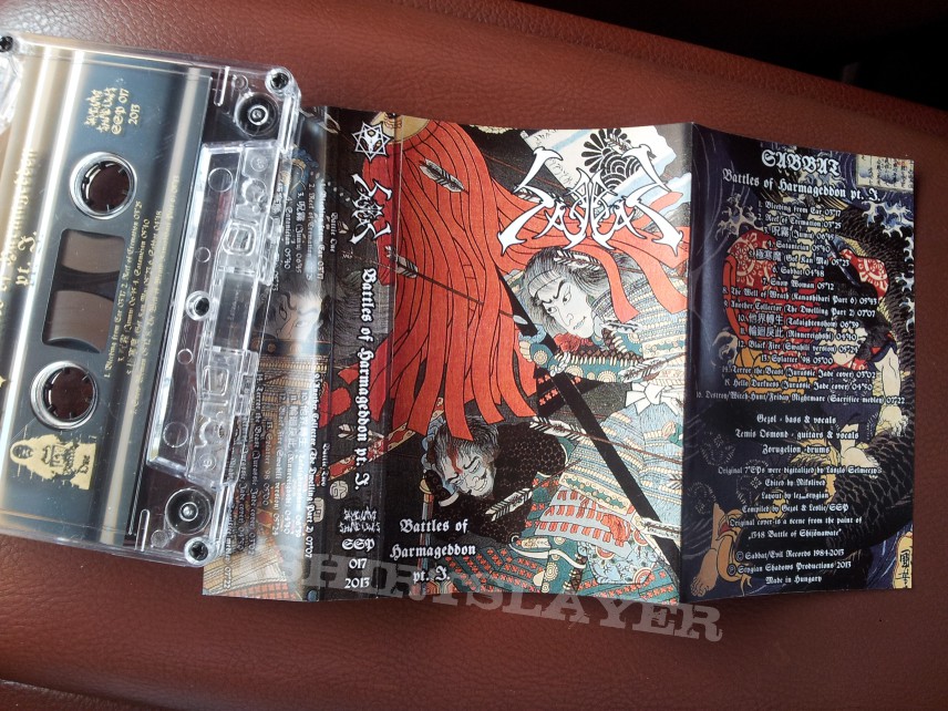 Sabbat (JPN) - Battles of Harmageddon Pt. I Tape