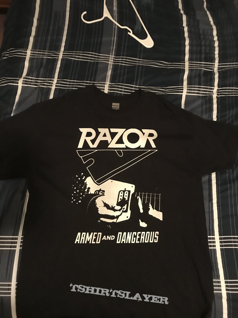 Razor - Armed and Dangerous shirt