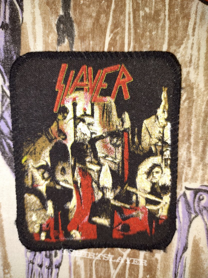 Slayer - Reign in Blood printed patch 