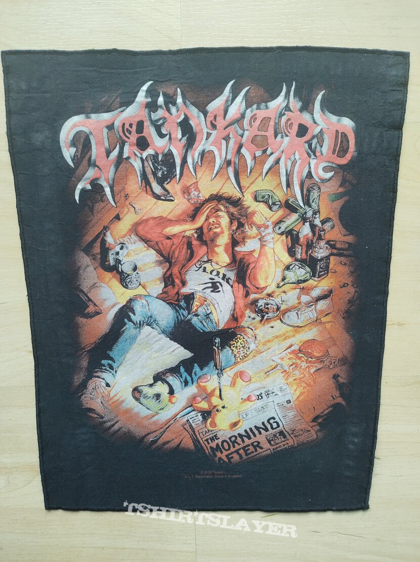 Tankard - The Morning After Backpatch 