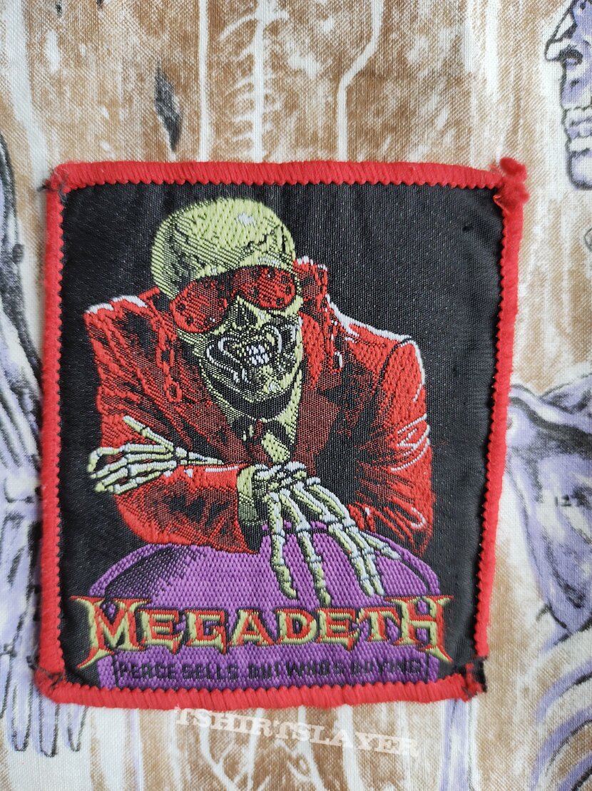 Megadeth - Peace Sells red border 