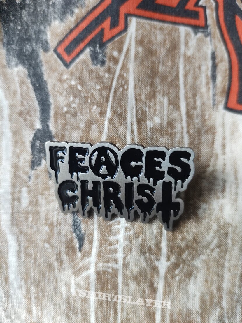 Feaces Christ - Logo Pin 