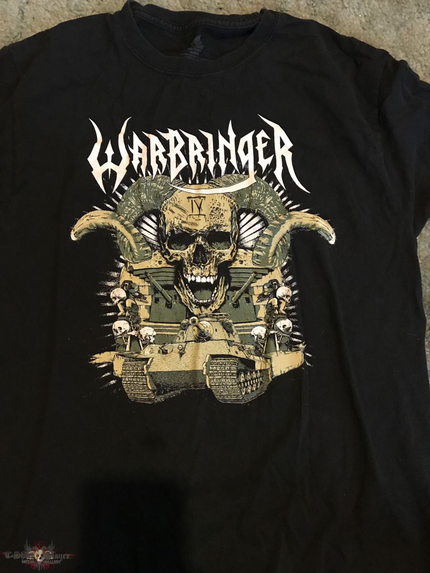 Warbringer 2013 tour shirt