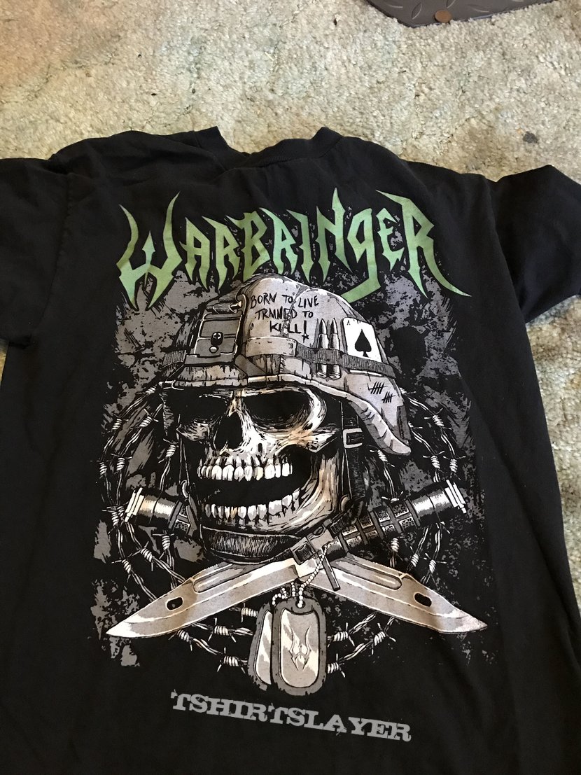 Warbringer 2016 tour shirt 