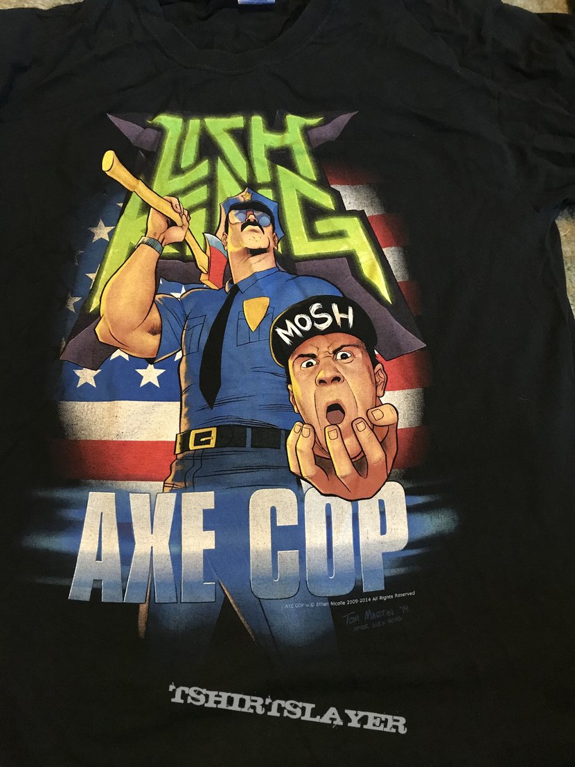 Lich king axe cop shirt