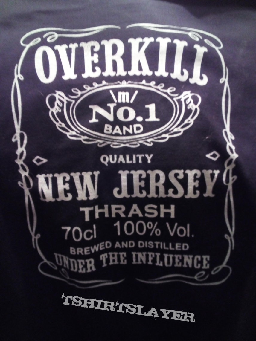 Overkill New Jersey Whisky T-shirt