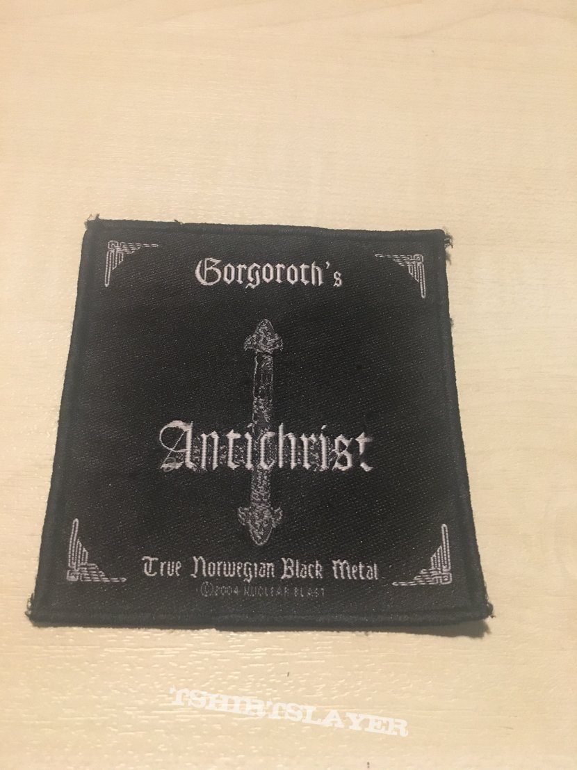 2004 Gorgoroth Antichrist patch @NB