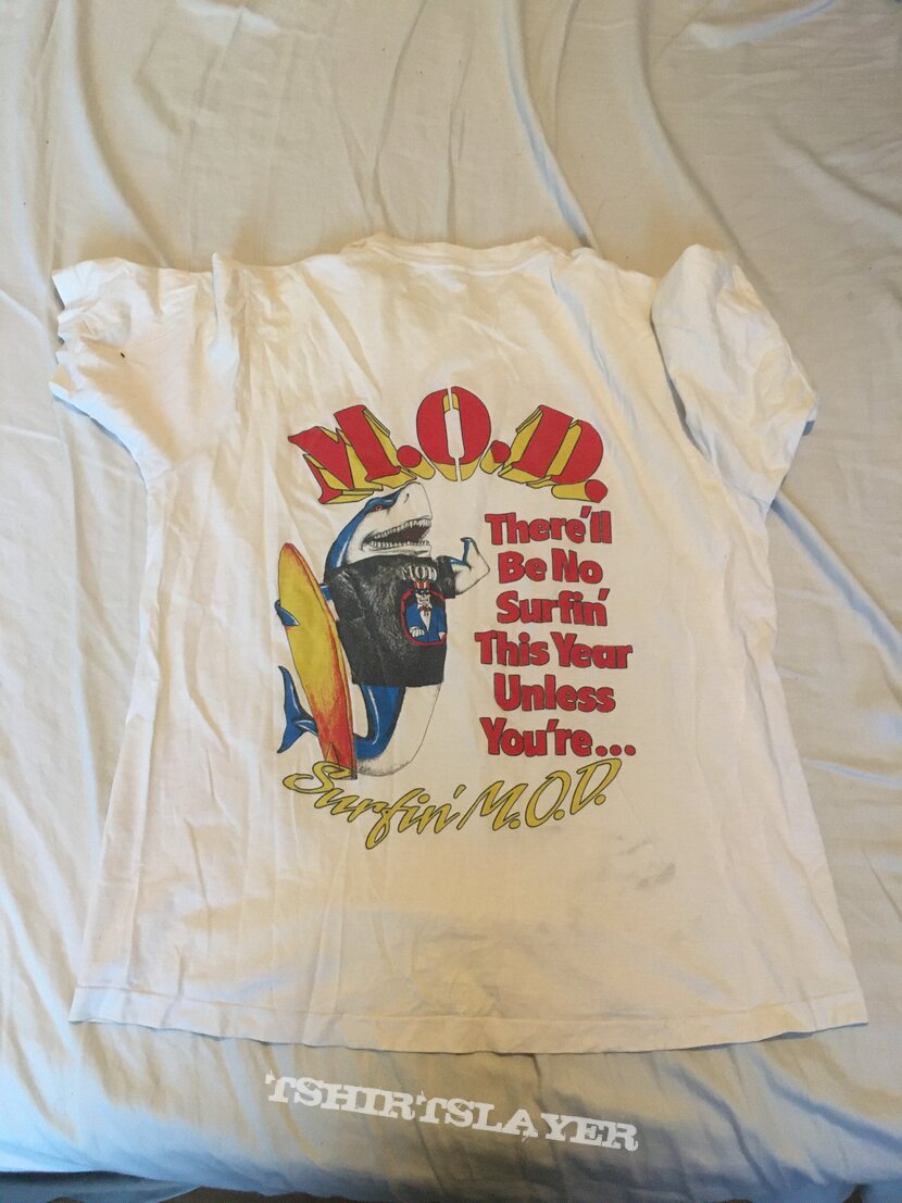M.O.D. OG 1988 Surfin’ MOD shirt! | TShirtSlayer TShirt and ...