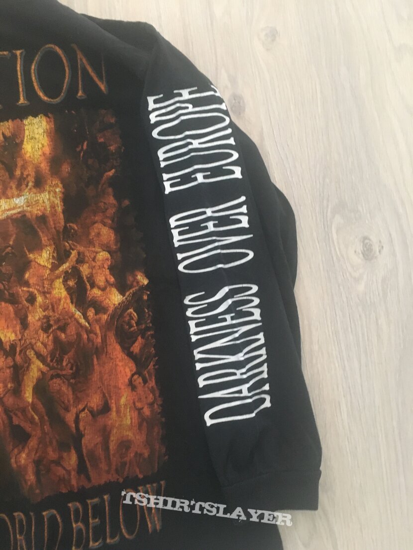 Immortal Immolation Close To A World Below 2001 Tour Longsleeve