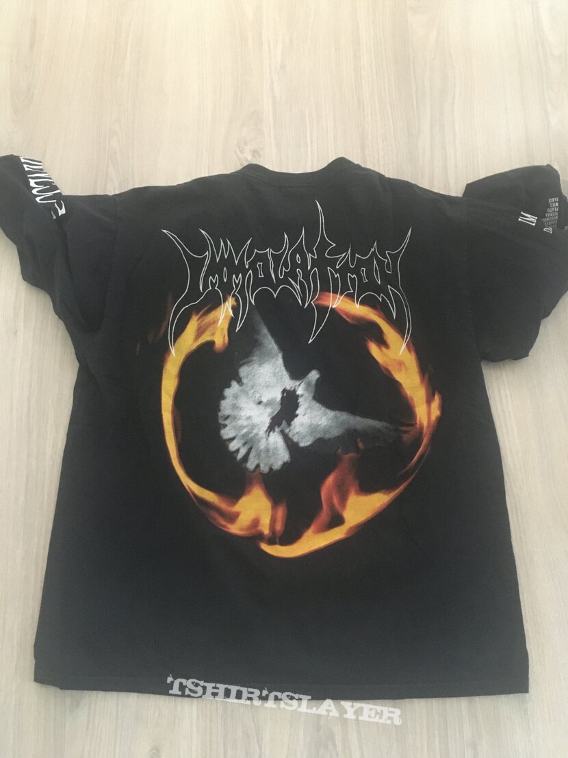 Immortal Immolation Close To A World Below 2001 Tour Longsleeve