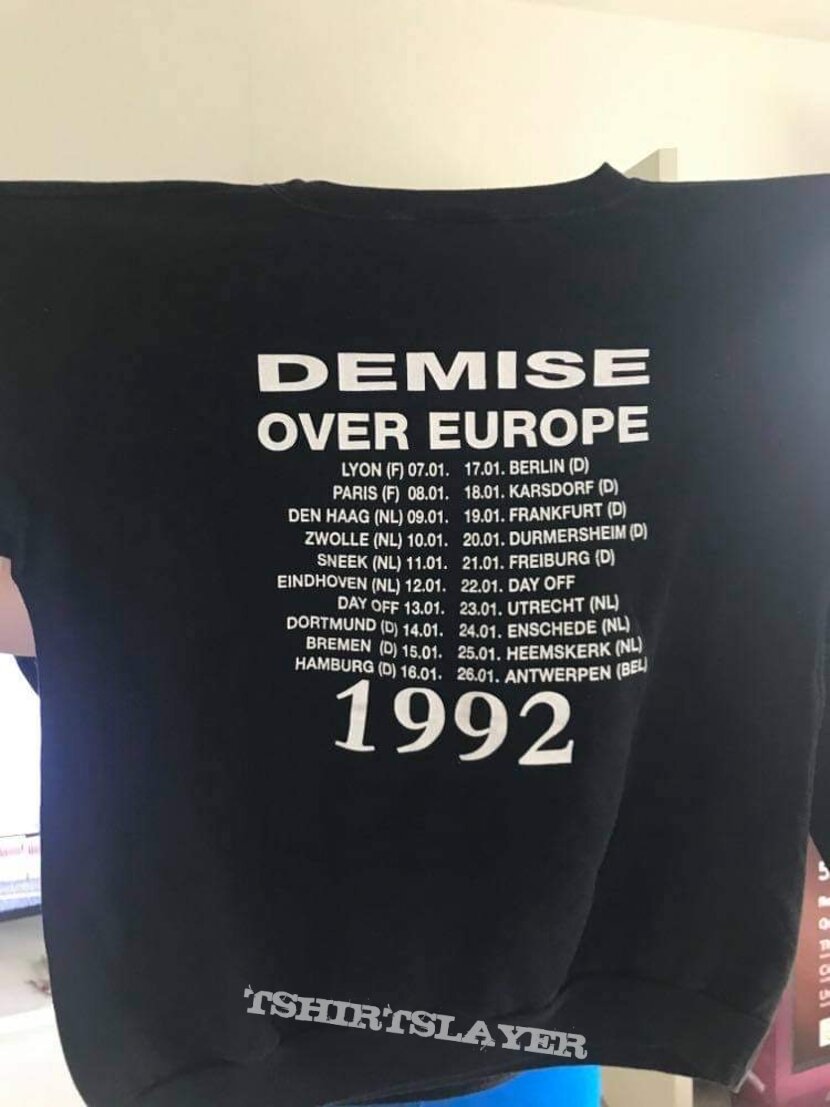 Original 1992 Invocator Excursion Demise tour sweater