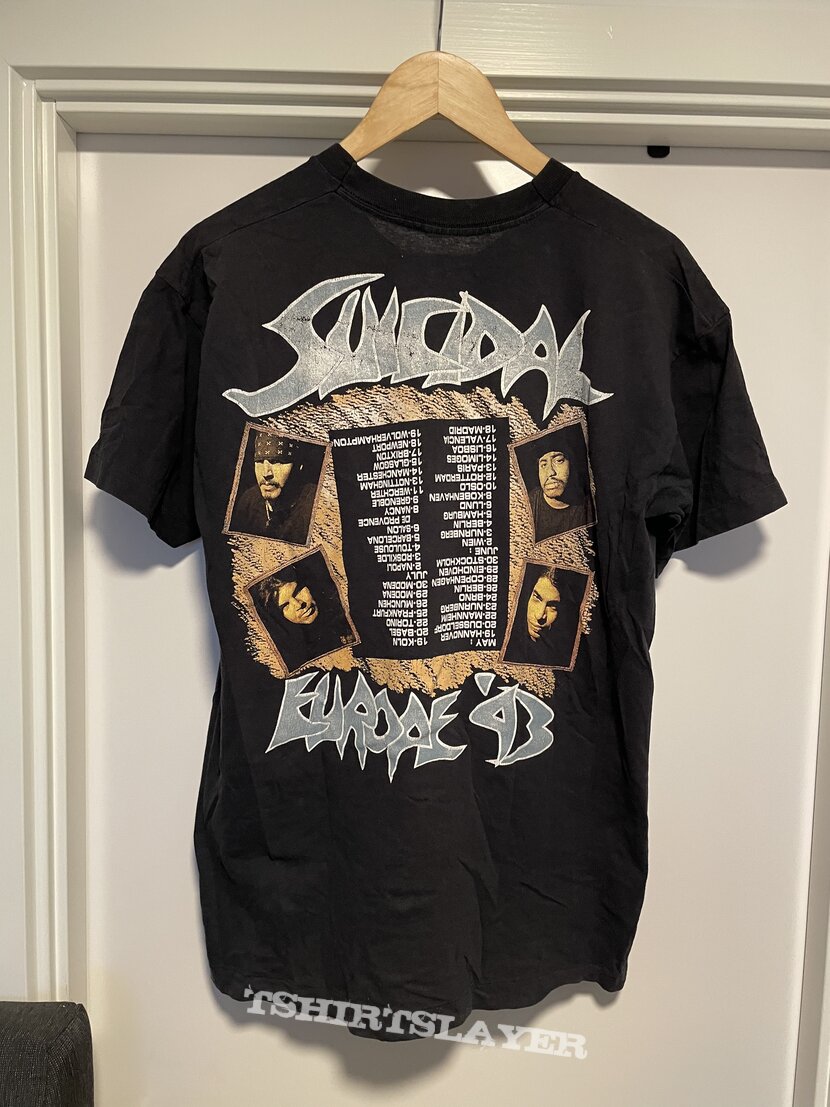 1993 Suicidal Tendencies tour shirt | TShirtSlayer TShirt and ...