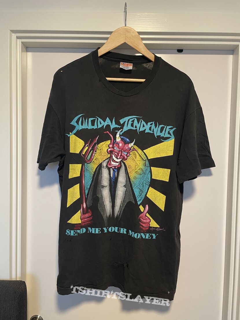 1991 Suicidal Tendencies You cant bring me down tour shirt