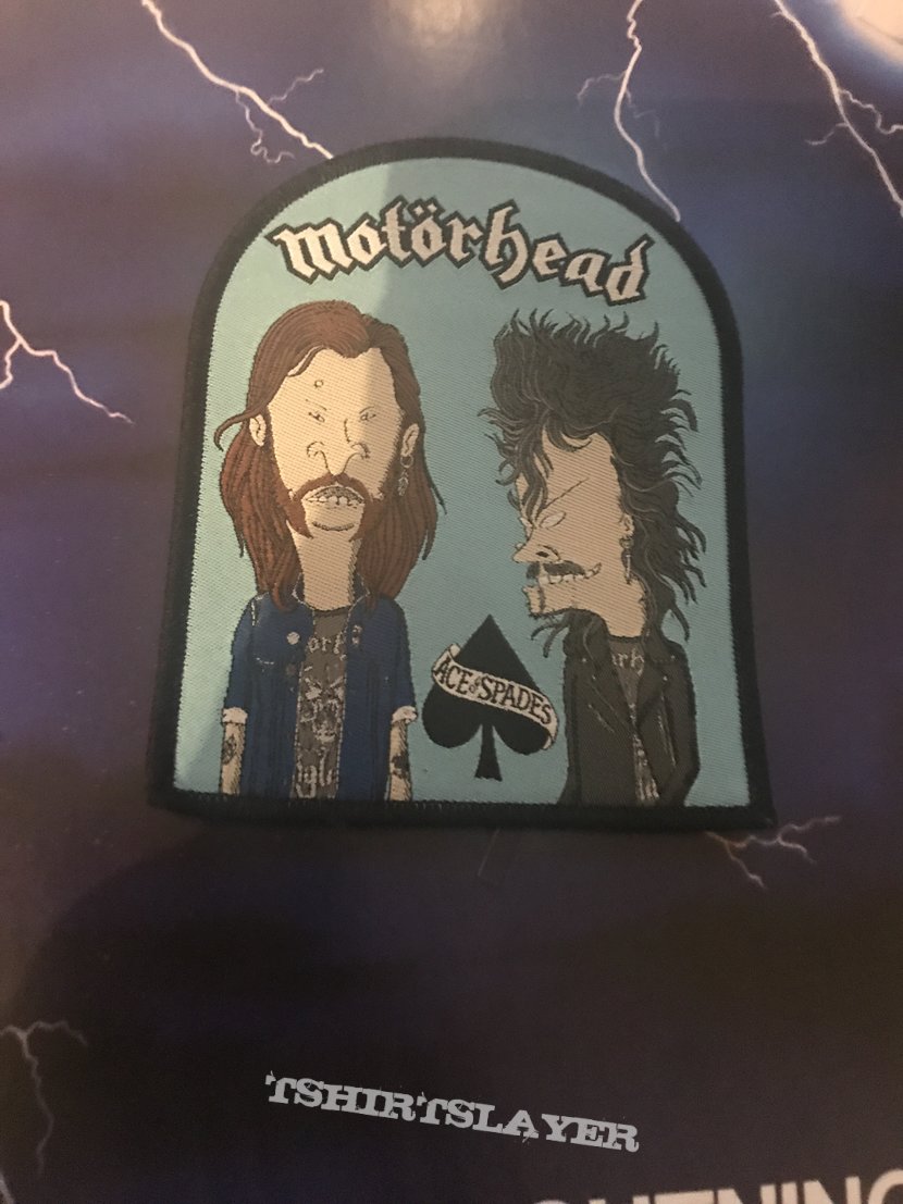 Motörhead Motorhead beavis and butthead patch