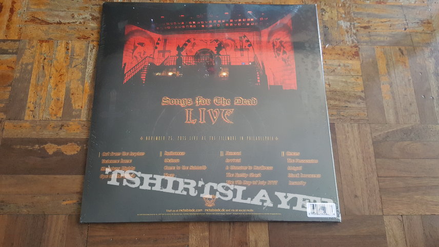 King Diamond - Songs for the Dead Live at The Fillmore in Philadelphia Double LP