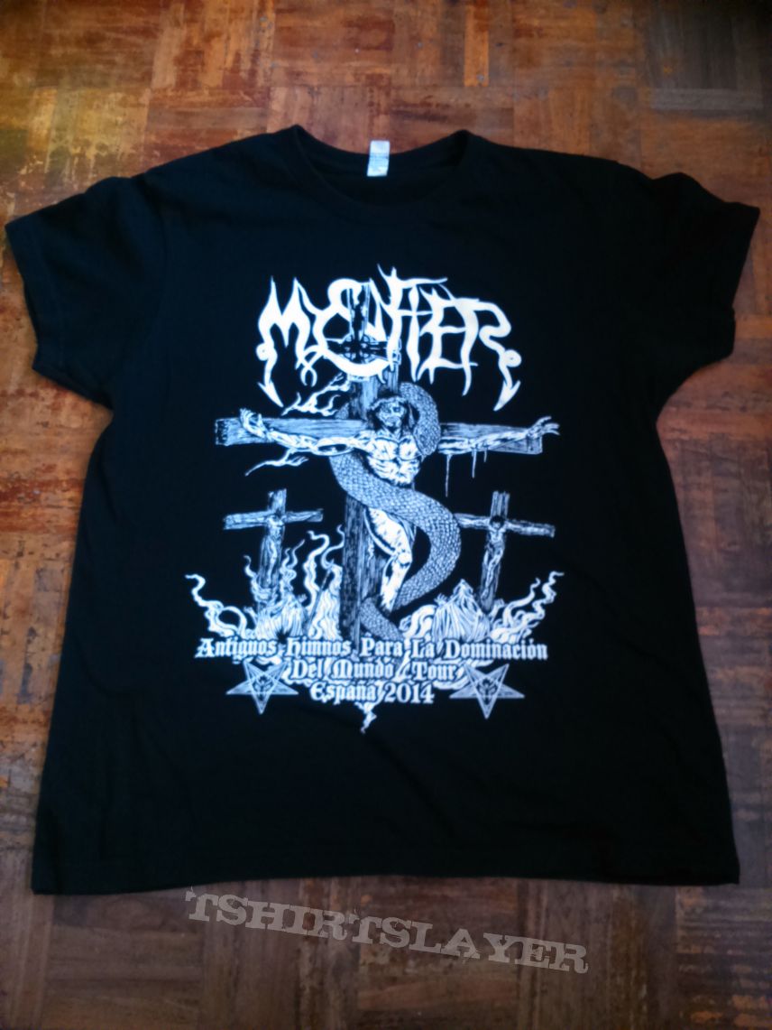 Mystifier - Antiguos Himnos Para La Dominación Del Mundo Tour  - España 2014 Shirt