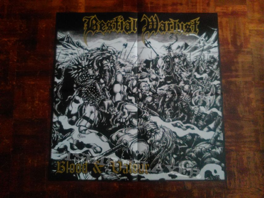 Bestial Warlust - Blood &amp; Valour LP