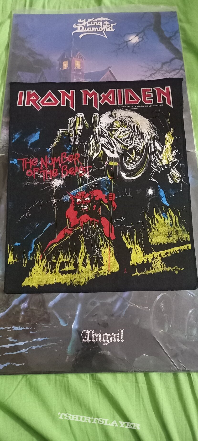 Iron Maiden The Number Of The Beast Backpatch