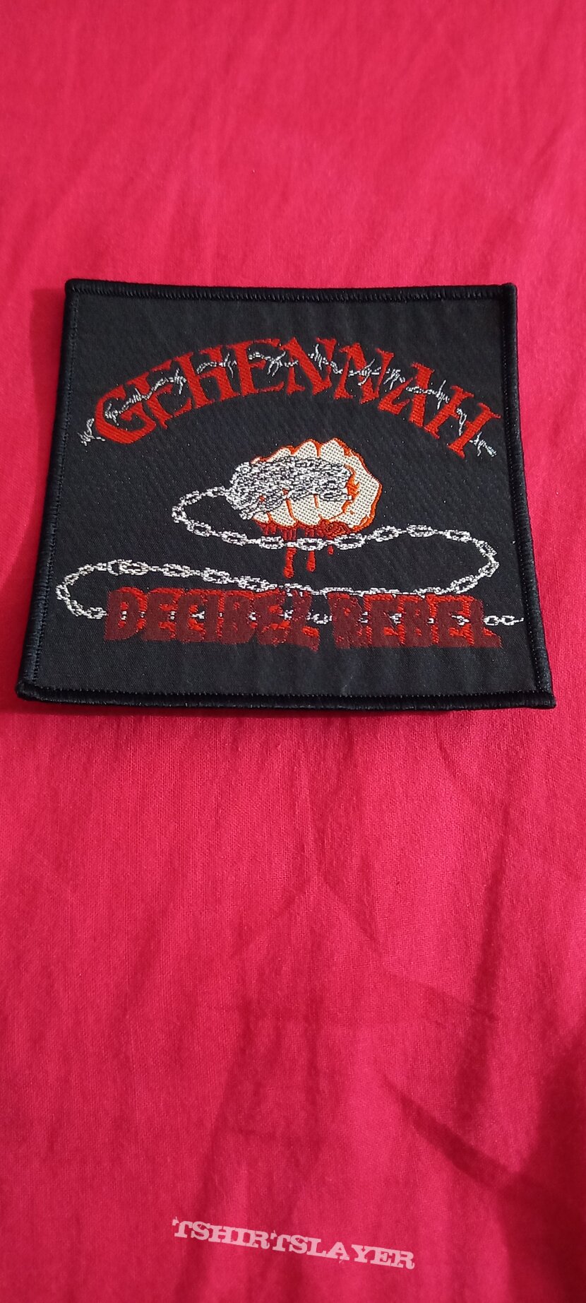 Gehennah – Decibel Rebel Patch