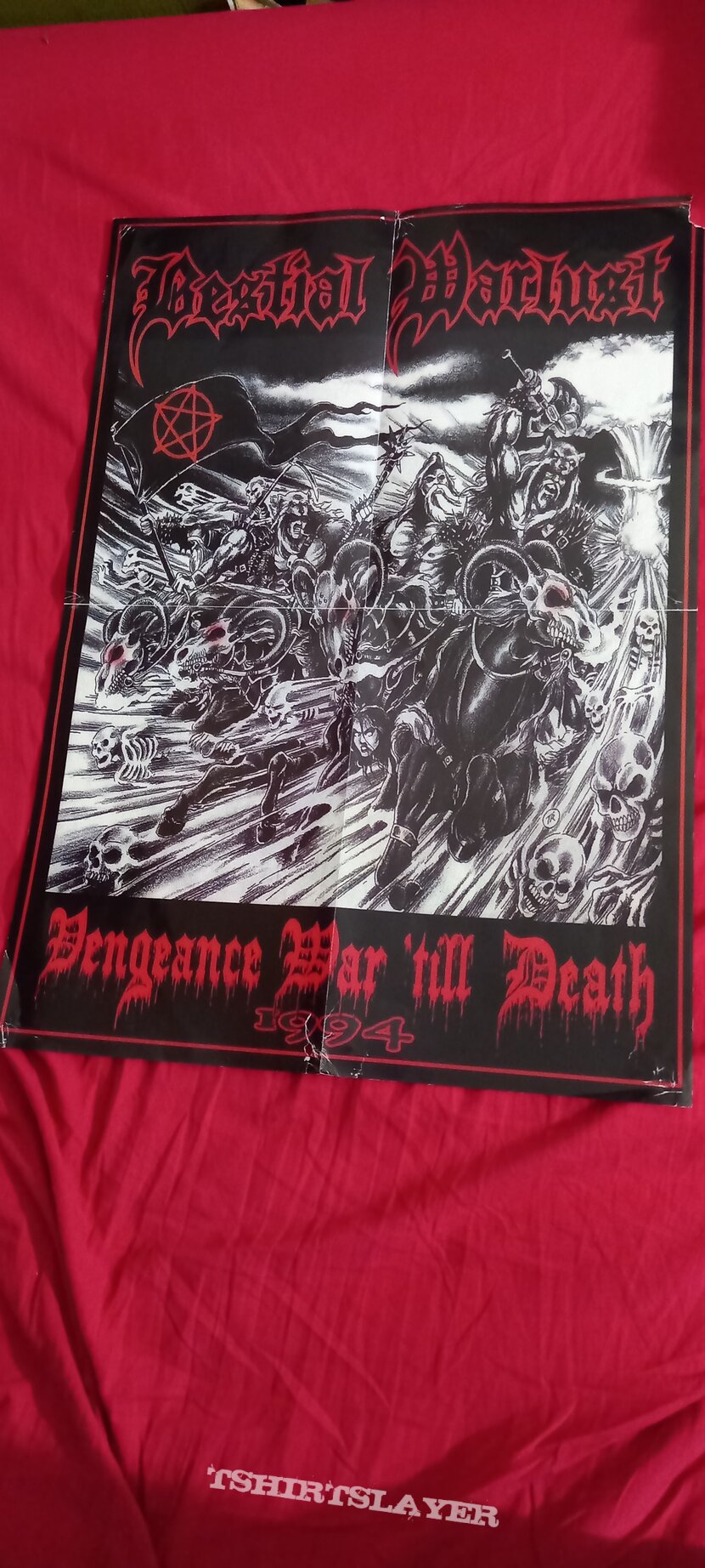 Bestial Warlust - Vengeance War &#039;Till Death Picture Disc
