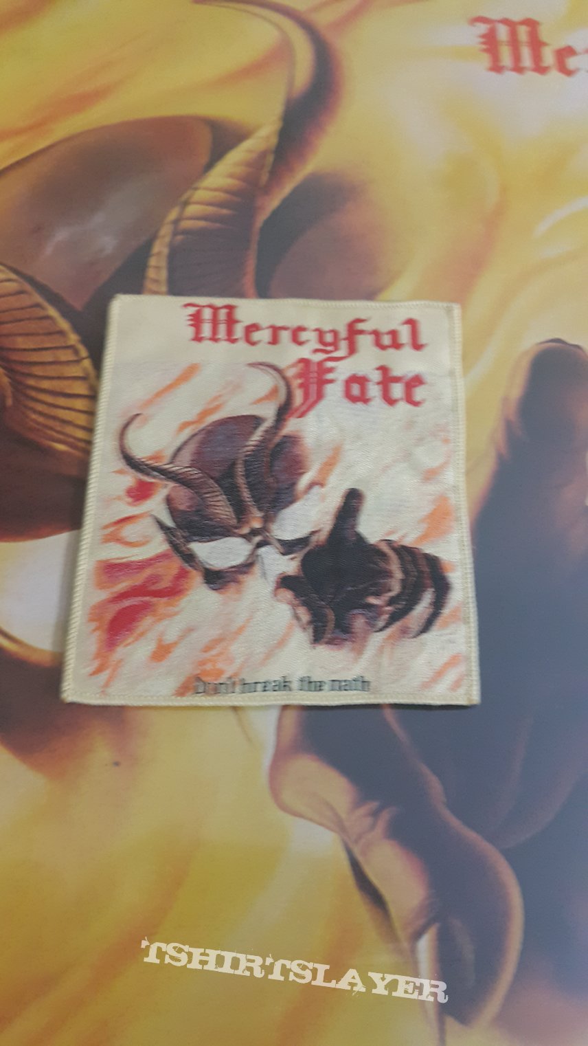 Mercyful Fate - Don&#039;t Break The Oath Bootleg Patch Yellow Borders