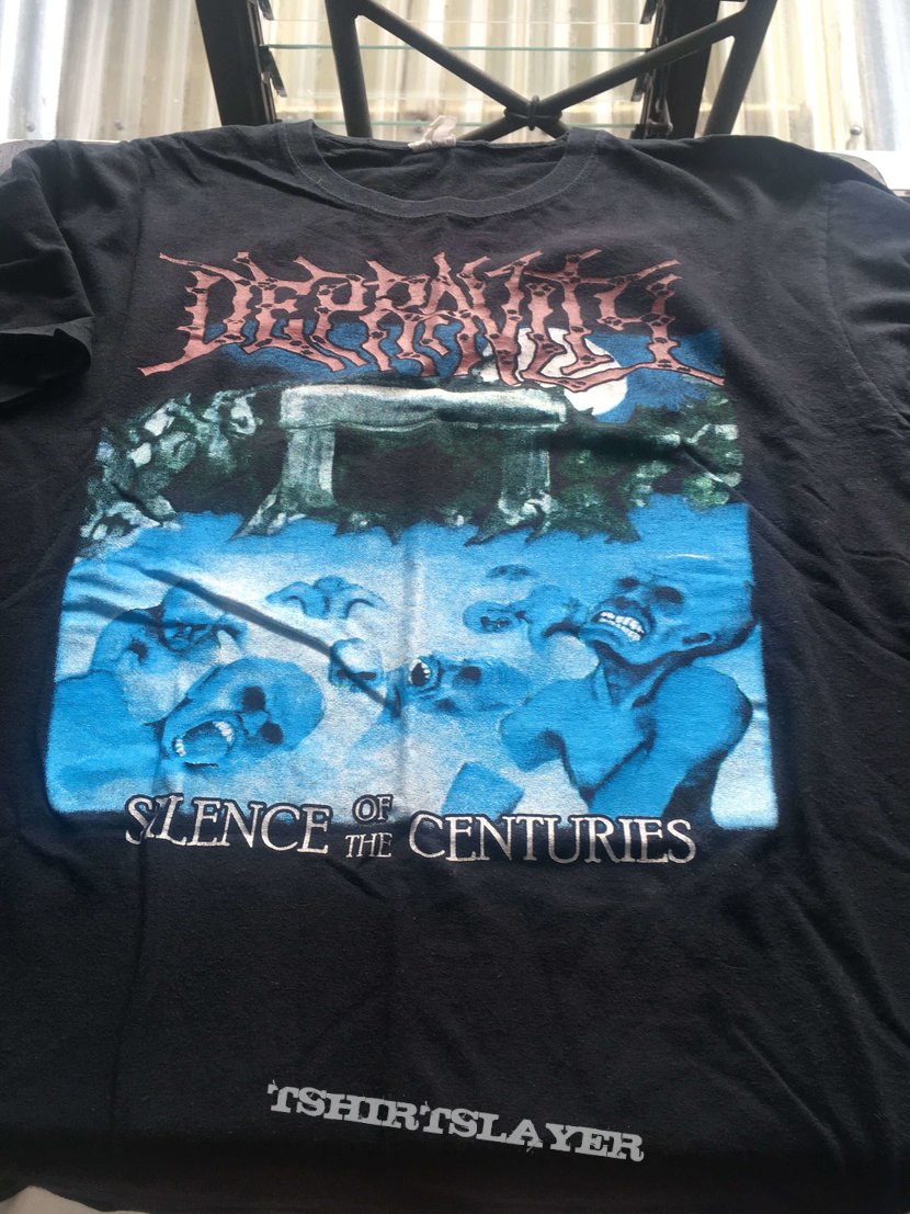 DEPRAVITY Silence of the Centuries, bootleg tshirt