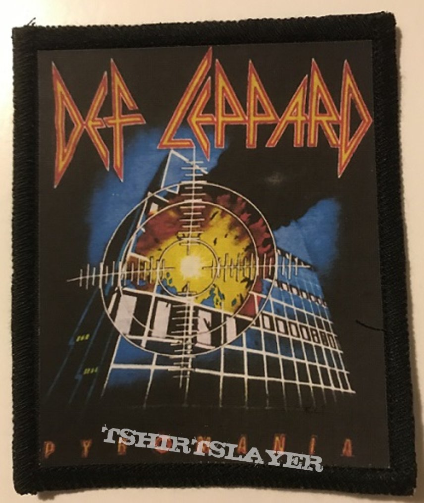 Def Leppard Pyromania Printed Patch