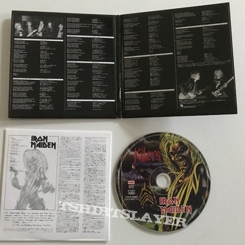 Iron Maiden Japanese CDs Vynil Replica
