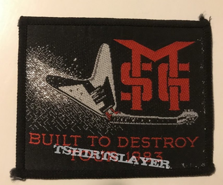 MSG Built To Destroy Patch 