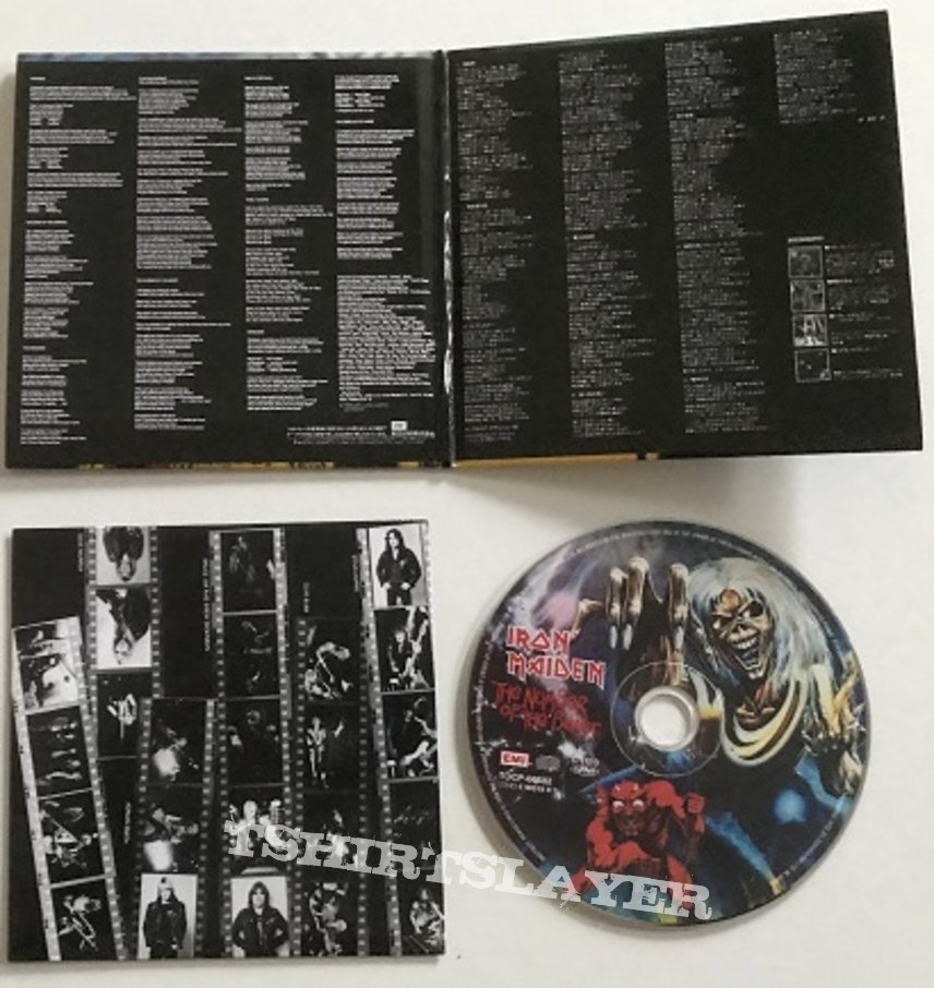 Iron Maiden Japanese CDs Vynil Replica