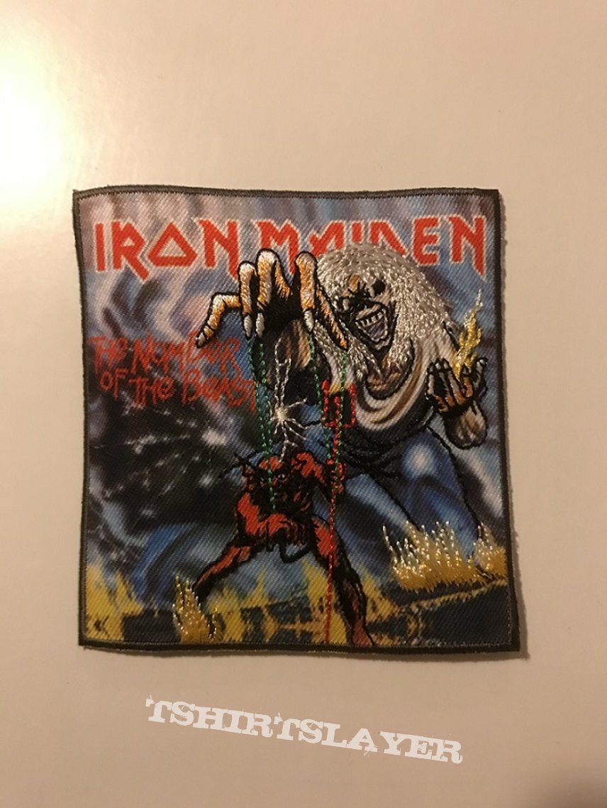 Iron Maiden Number Patch