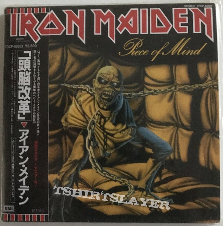 Iron Maiden Japanese CDs Vynil Replica